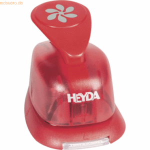 Heyda Motivstanzer für Karton bis 220g/qm klein Blume 15x15mm