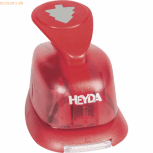 Heyda Motivstanzer für Karton bis 220g/qm Baum klein 15x15mm