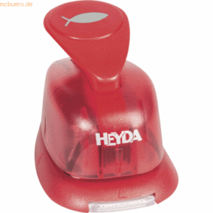 Heyda Motivstanzer für Karton bis 220g/qm Fisch klein 15x15mm