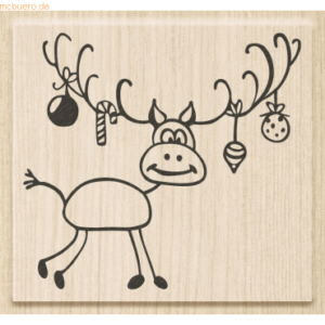 Heyda Motivstempel 'Rudolf' 6