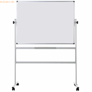 Bi-Office Whiteboard mobil drehbar magnetisch 150x120cm