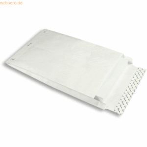 Blanke Faltentaschen Tyvek 305x406x50mm C5 70g/qm HK VE=100 Stück weiß