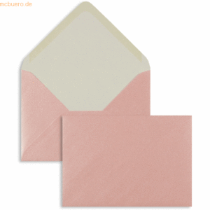 Blanke Briefumschläge C6 100g/qm gummiert VE=100 Stück pink