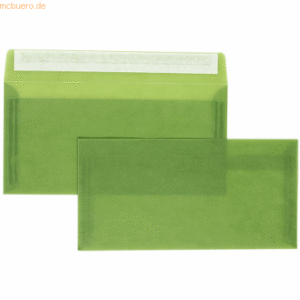 Blanke Briefumschläge Offset transparent DINlang 110g/qm HK VE=100 Stü