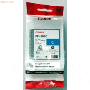 Canon Tintenpatrone Canon PFI102C cyan