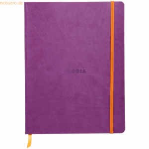 2 x Rhodia Notizbuch Flex 19x25cm liniert 90g/qm 80 Blatt violett