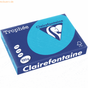 5 x Clairefontaine Kopierpapier Trophee A4 120g/qm VE=250 Blatt royalb