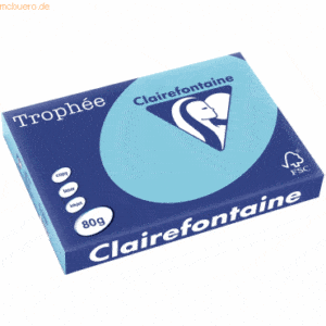 Clairefontaine Kopierpapier Trophee A3 80g/qm VE=500 Blatt blau