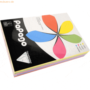 5 x Clairefontaine Multifunktionspapier Papago A4 210x297mm 80g/qm int