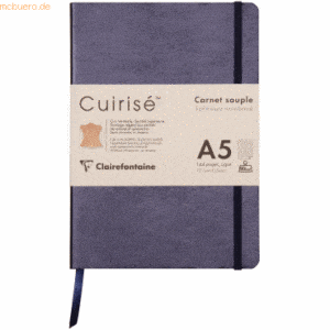 3 x Clairefontaine Notizbuch flexibel A5 72 Blatt liniert petrol