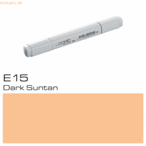 3 x Copic Marker E15 Dark Suntan