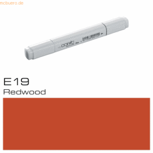 3 x Copic Marker E19 Redwood