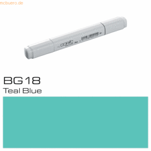 3 x Copic Marker BG18 Teal Blue