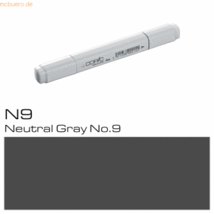 3 x Copic Marker N9 Neutral Gray