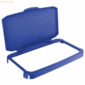 Durable Deckel Durabin Hinged Lid 60 blau