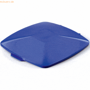 Durable Deckel Durabin Lid Square 40 blau