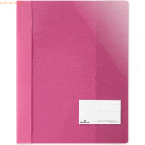 25 x Durable Sichthefter A4+ Kunststoff 244x310mm pink