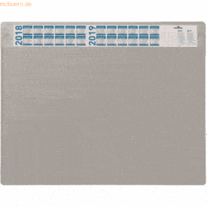Durable Schreibunterlage 65x52cm mit austauschbarer Abdeckung grau