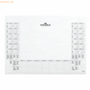 Durable Schreibunterlage-Kalenderblock 57x40