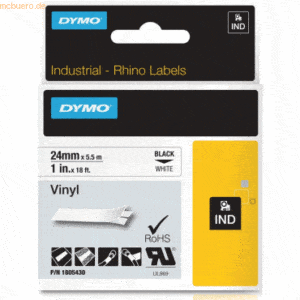 Dymo Schriftbandkassette PVC 5