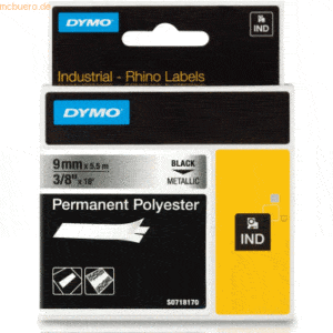 Dymo Schriftbandkassette permanent Polyester 5