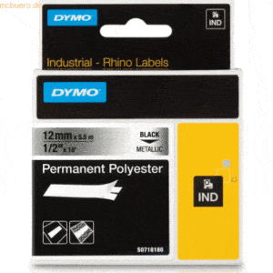 Dymo Schriftbandkassette permanent Polyester 5