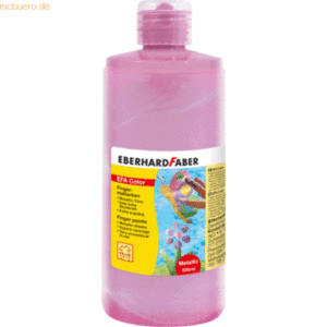 Eberhard Faber Fingerfarbe Flasche 500ml pearl-rosa