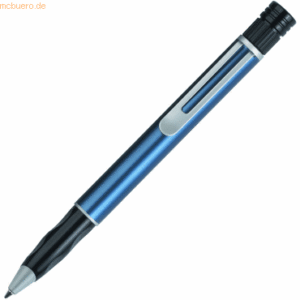 Ecobra Kugelschreiber matt blau Serie Prato