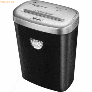 Fellowes Aktenvernichter Powershred 53C Partikelschnitt 4x35mm silber/