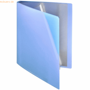 Foldersys Sichtbuch flexibel A4 10 Hüllen PP blau transparent