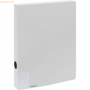 10 x Foldersys Dokumentenbox A4 PP 35mm vollfarbig weiß