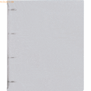 Herlitz Ringbuch A4 PP 4 Ringe 3cm transparent