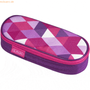 Herlitz Faulenzer Etui Pink Cubes