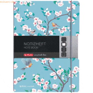 3 x Herlitz Notizheft flex PP A4 2x40 Blatt liniert/kariert Ladylike B