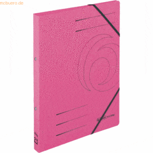 5 x Herlitz Ringhefter A4 Karton fuchsia