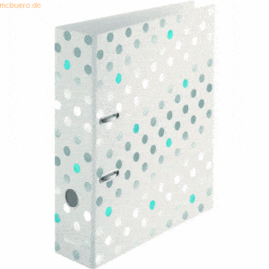 Herlitz Ordner maX.file A4 8cm Frozen Glam