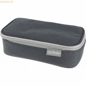 Herlitz Schüleretui Faulenzer beatBox Grey Polyester BxHxT 225x70x120m