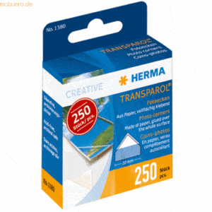HERMA Fotoecken Transparol Spenderpackung mit 250 Stück