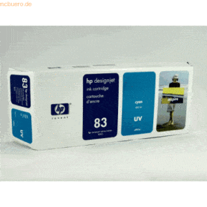 HP Tintenpatrone HP C4941A UV cyan