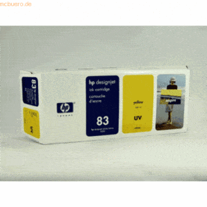 HP Tintenpatrone HP C4943A UV gelb