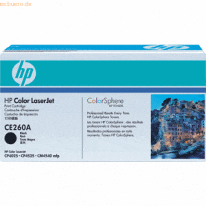 HP Toner HP 647A CE260A schwarz