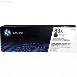 HP Toner HP 83X schwarz