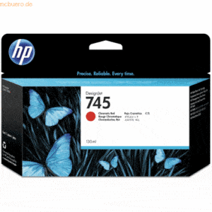 HP Tintendruckkopf HP 745 chromatic rot