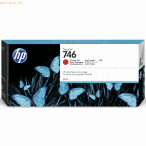 HP Tintenpatrone HP DesignJet 746 chromatisches rot