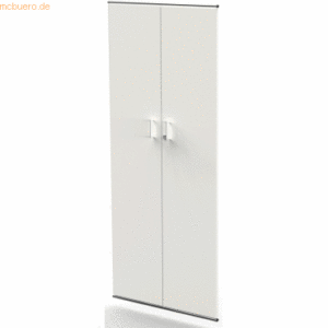 Kerkmann Vorbautüren für Regalsystem Artline BxH 750x173mm 5 OH weiß