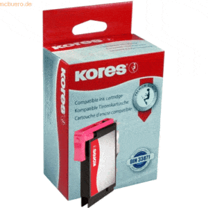 Kores Tintenpatrone kompatibel mit Brother LC-985M magenta