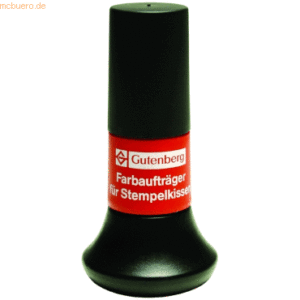 Gutenberg Stempelfarbe ohne Öl 35ml rot