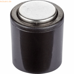 10 x Laurel Magnet Power Zylinder 14x19mm VE=6 Stück schwarz