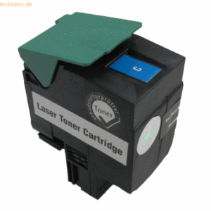 mcbuero.de Toner Modul kompatibel mit Lexmark C544X1CG cyan