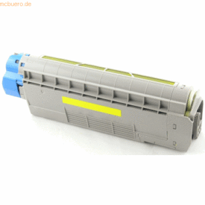 mcbuero.de Toner Modul kompatibel mit Oki 44315305 yellow